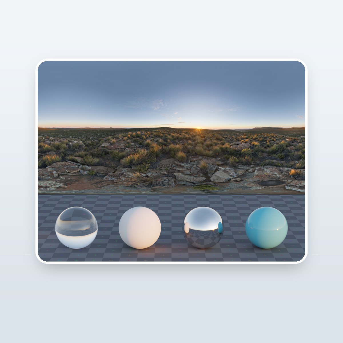 Aarfontein Sunrise HDRI preview