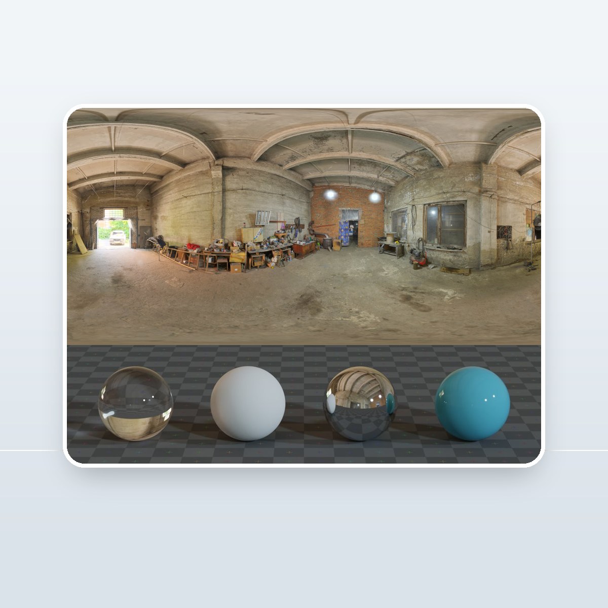 Auto Service HDRI preview
