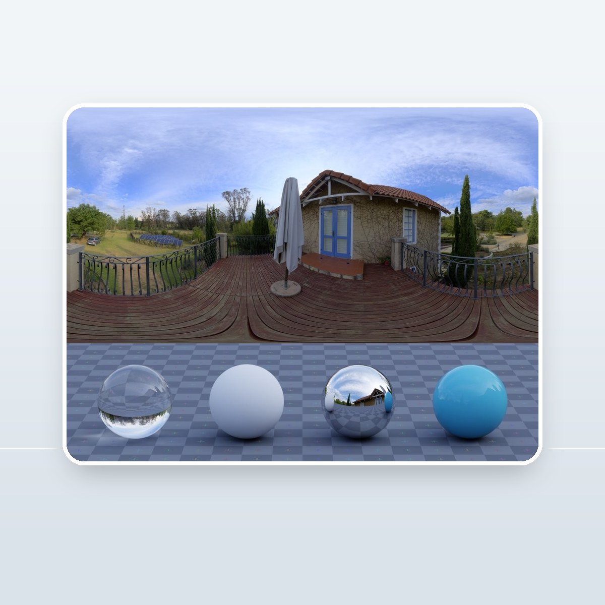 Balcony HDRI preview