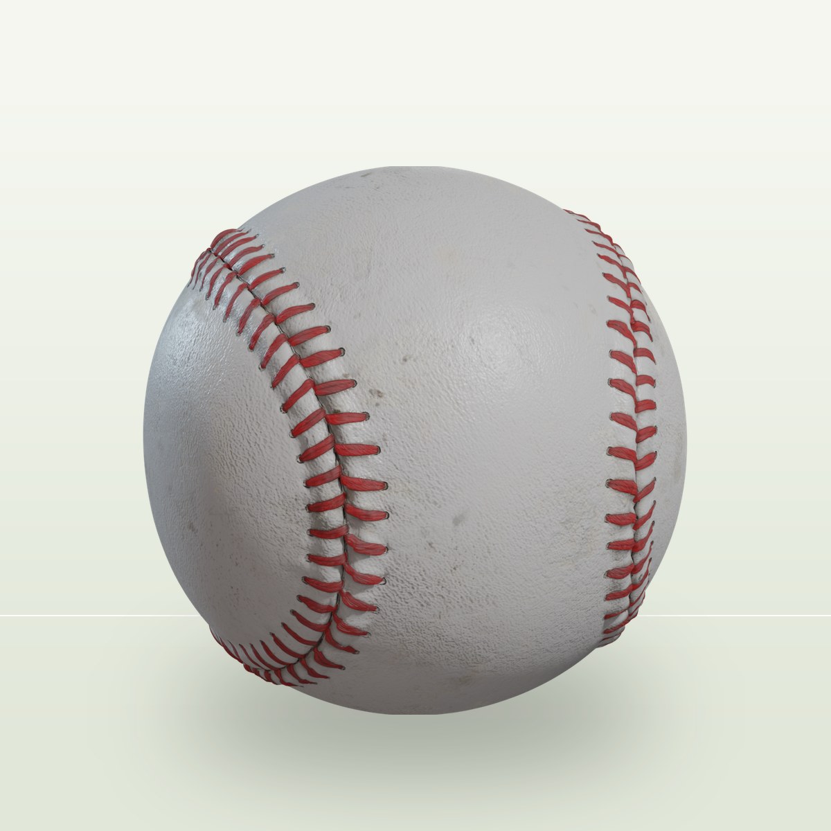 Baseball 01 3D Model preview