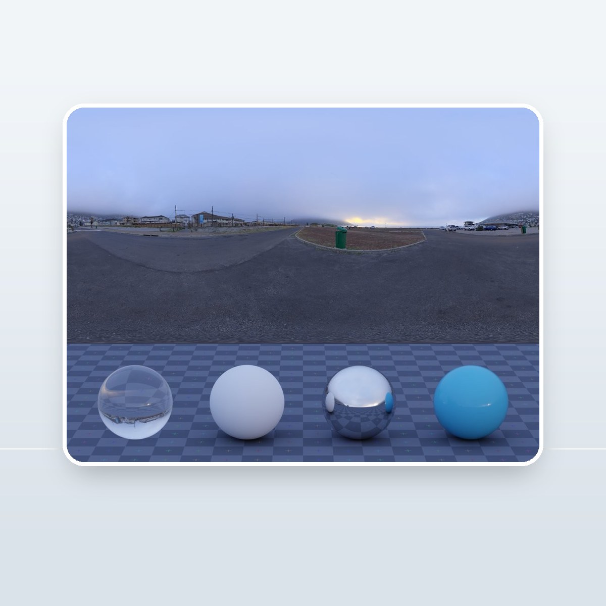 Beach Parking HDRI preview