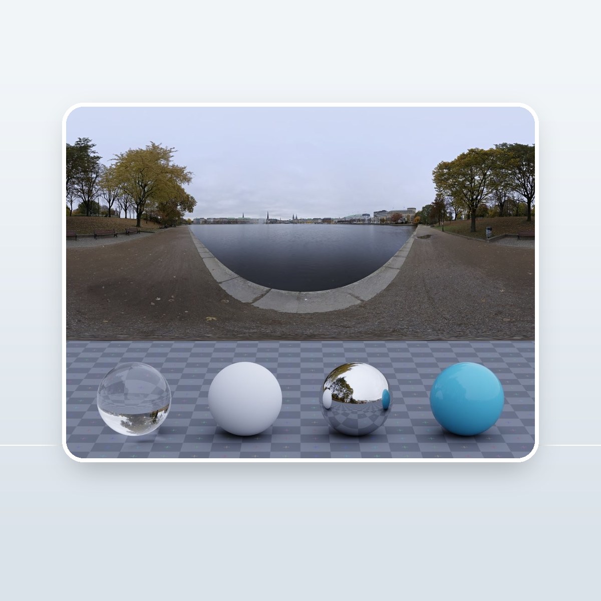 Binnenalster HDRI preview
