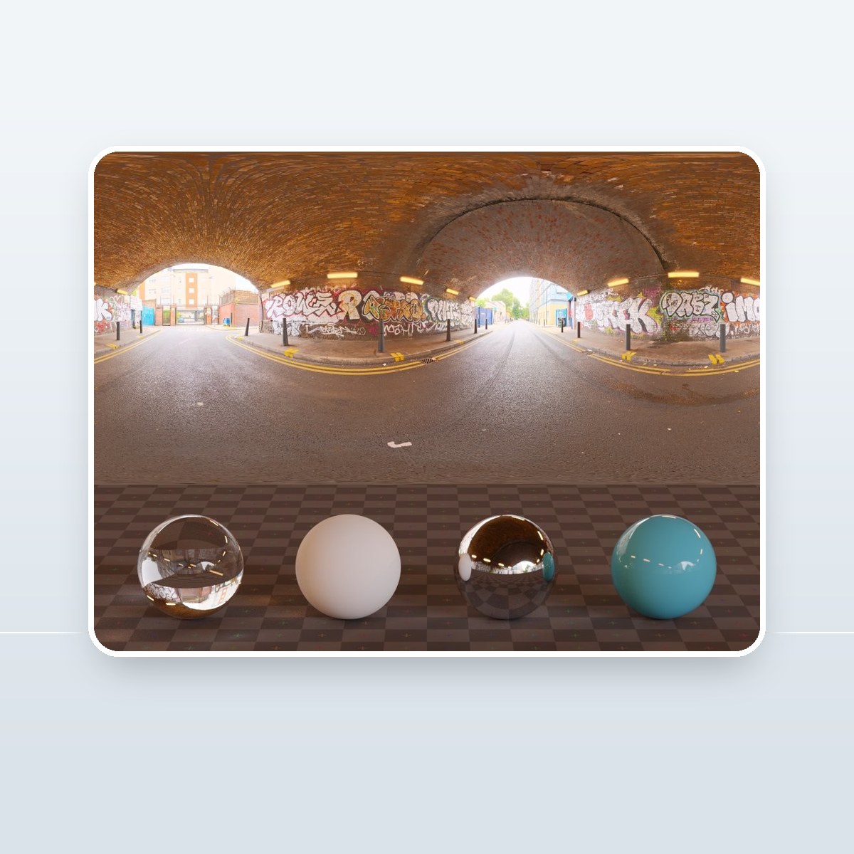 Birbeck Street Underpass HDRI preview
