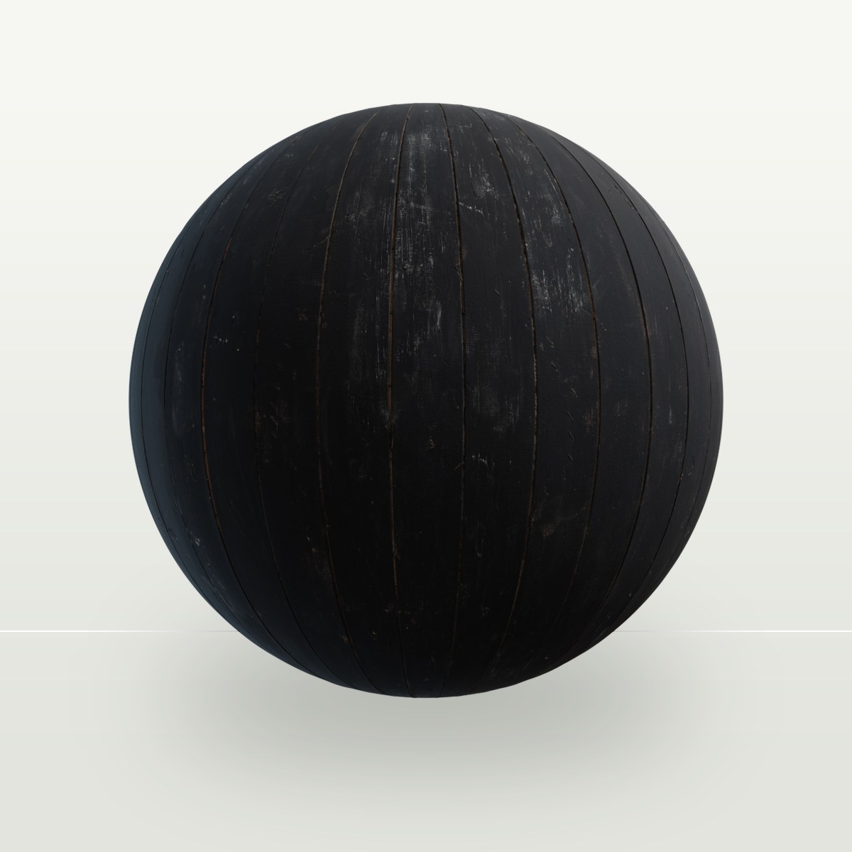 Black Painted Planks Texture preview