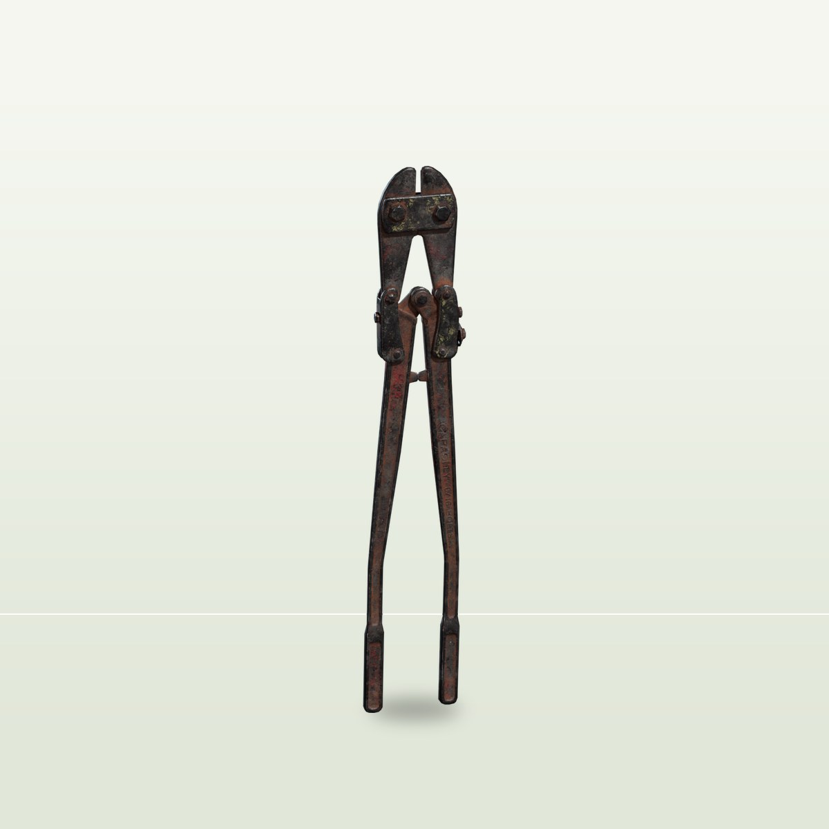 Bolt Cutters 01 3D Model preview