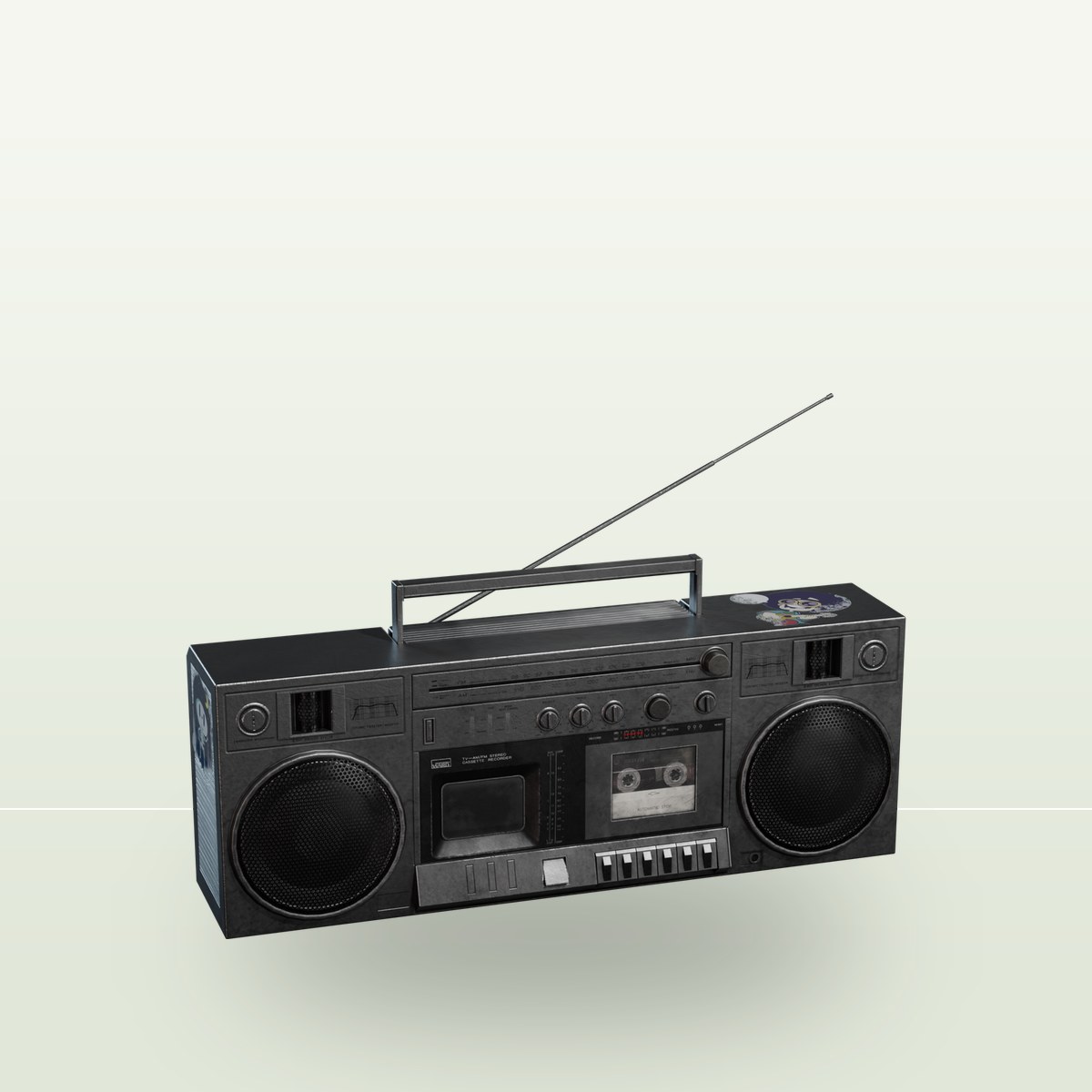 Boombox 3D Model preview