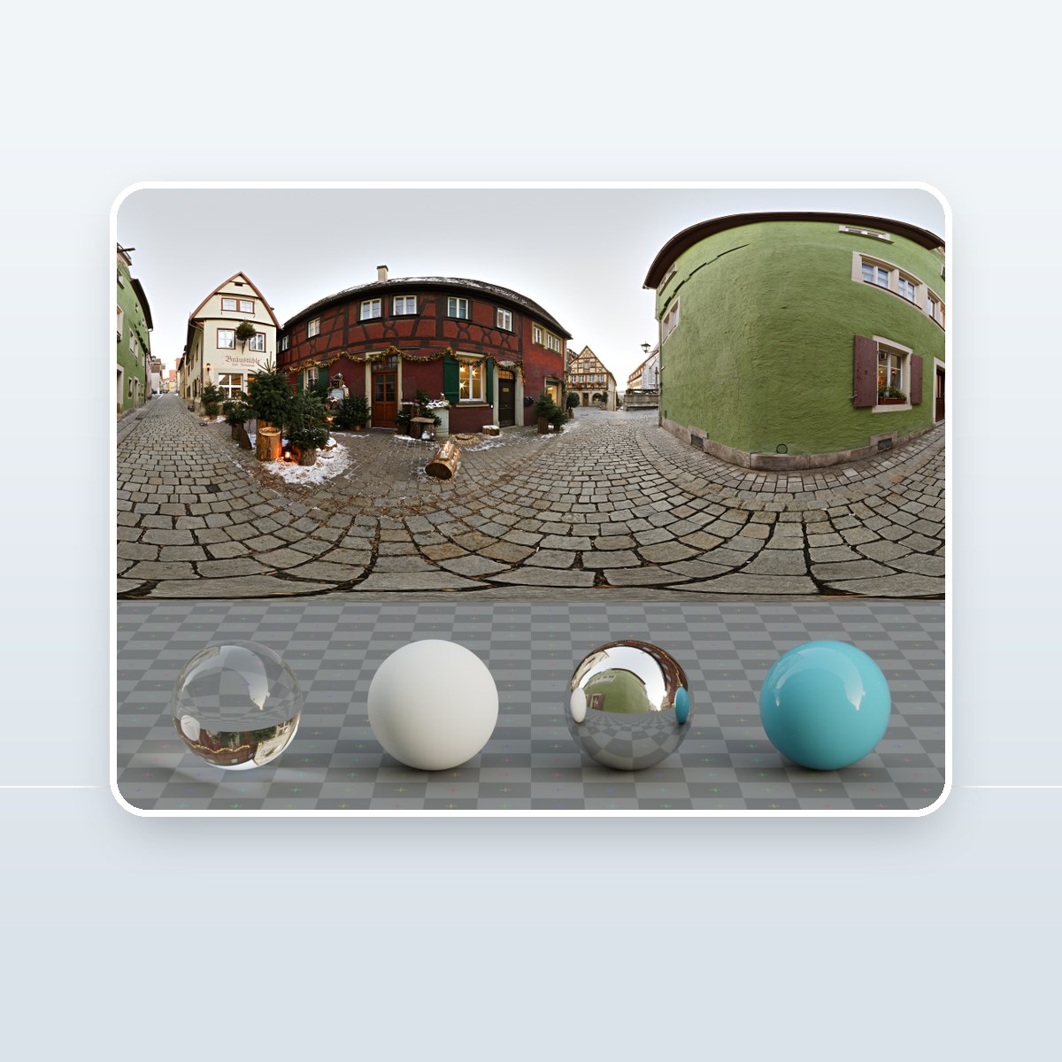 Braustuble Alley HDRI preview