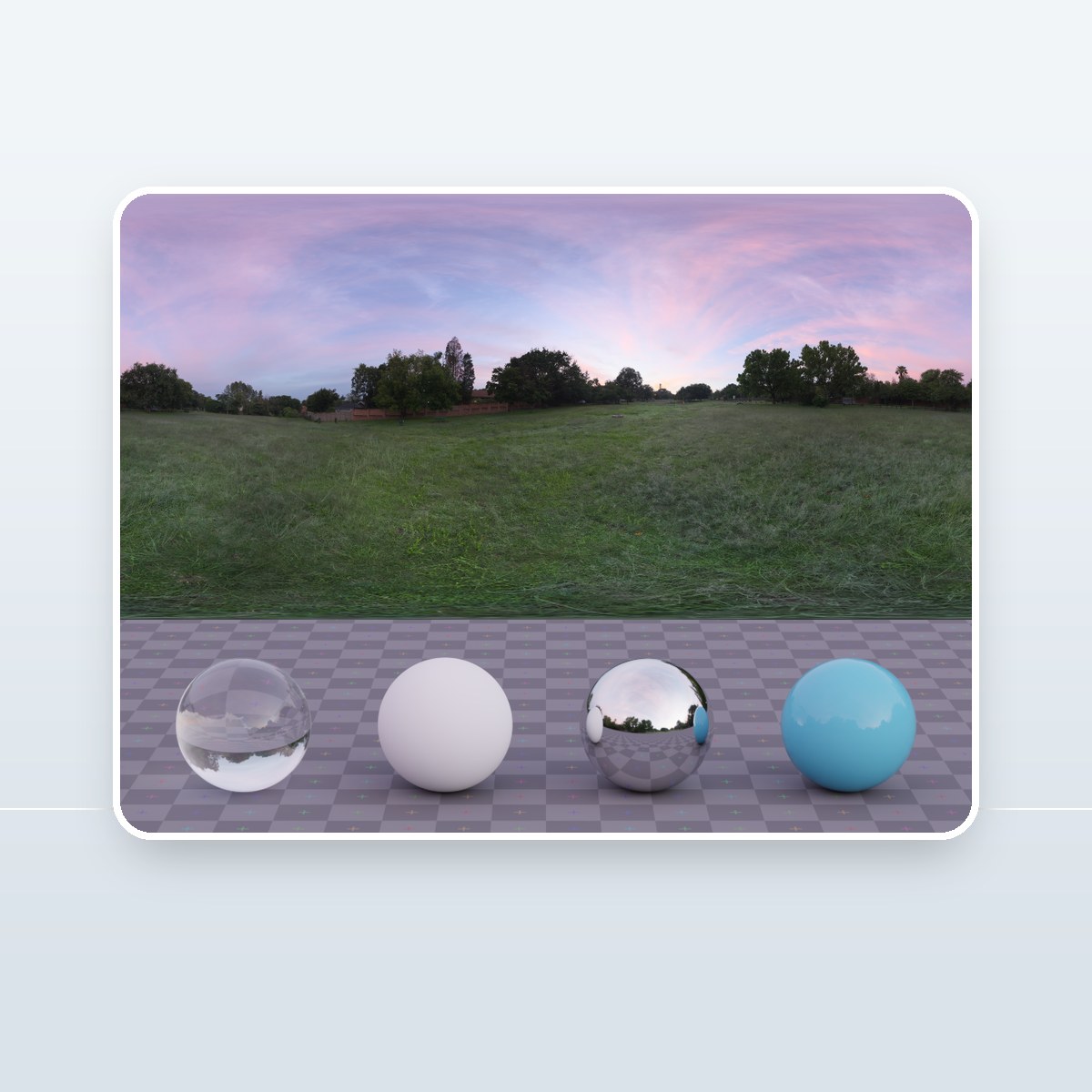 Bryanston Park Sunrise HDRI preview