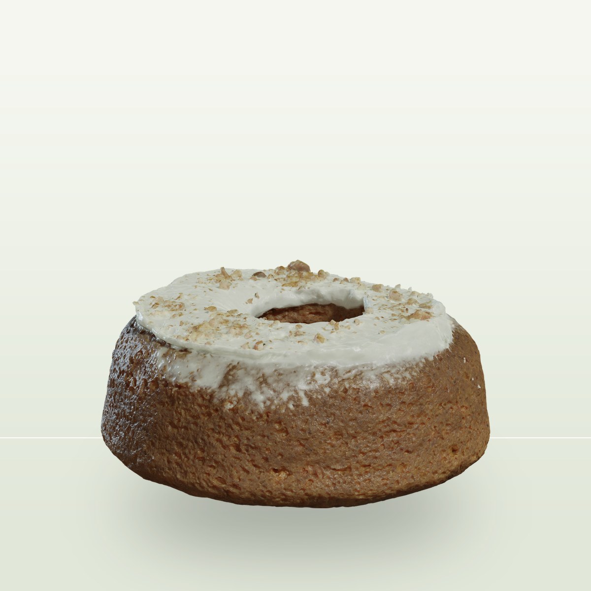 Carrot Cake 3D Model preview