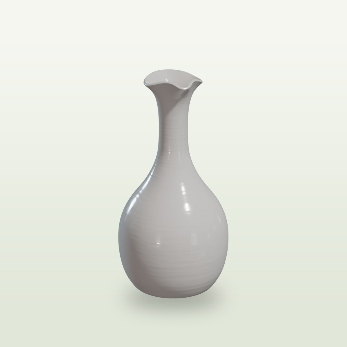 Ceramic Vase 01 3D Model preview