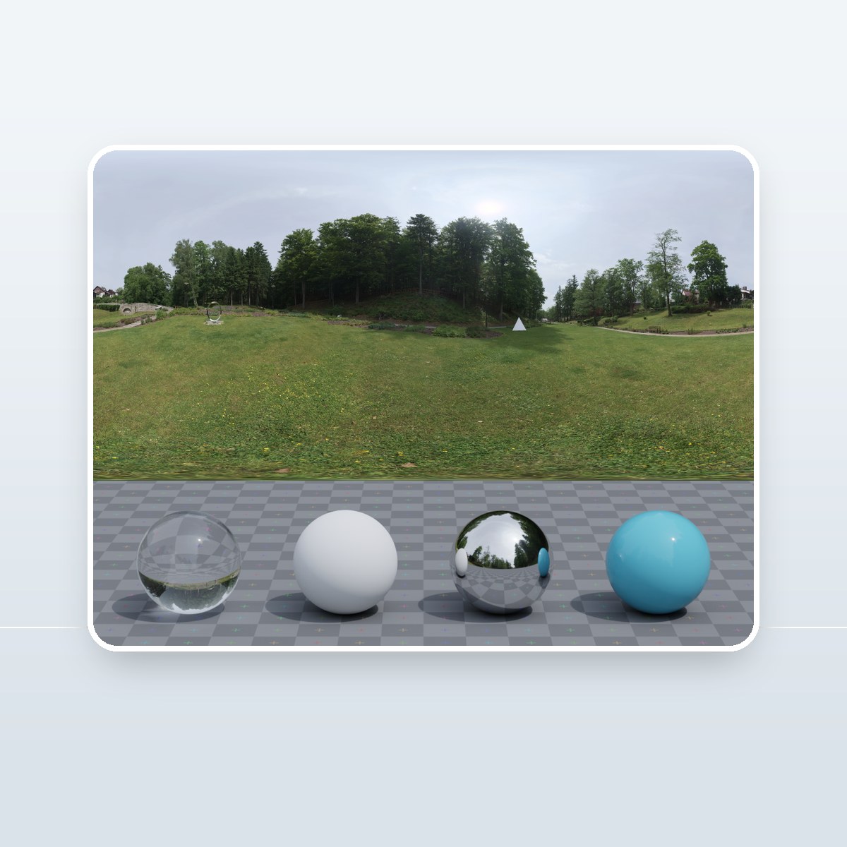 Charolettenbrunn Park HDRI preview