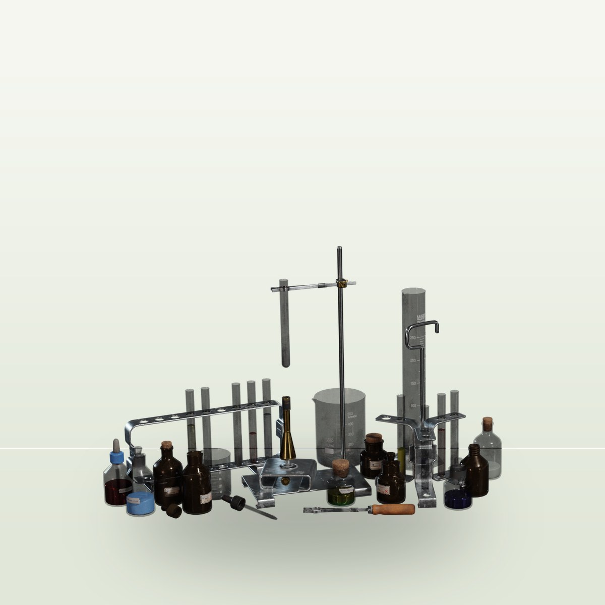 Chemistry Set 3D Model preview