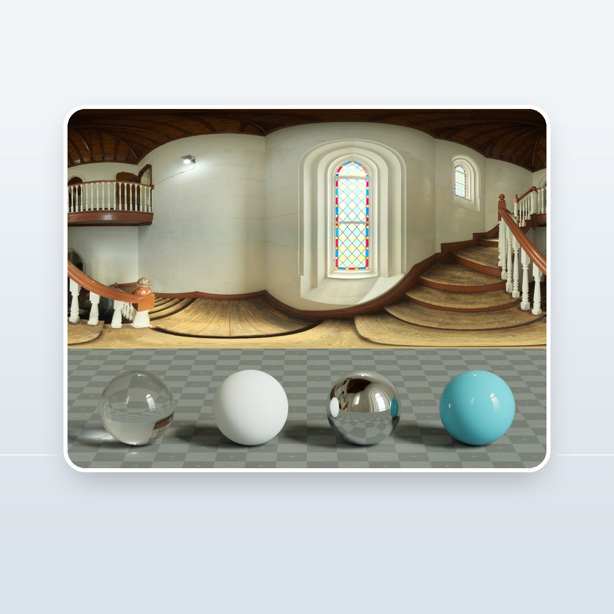 Church Stairway HDRI preview
