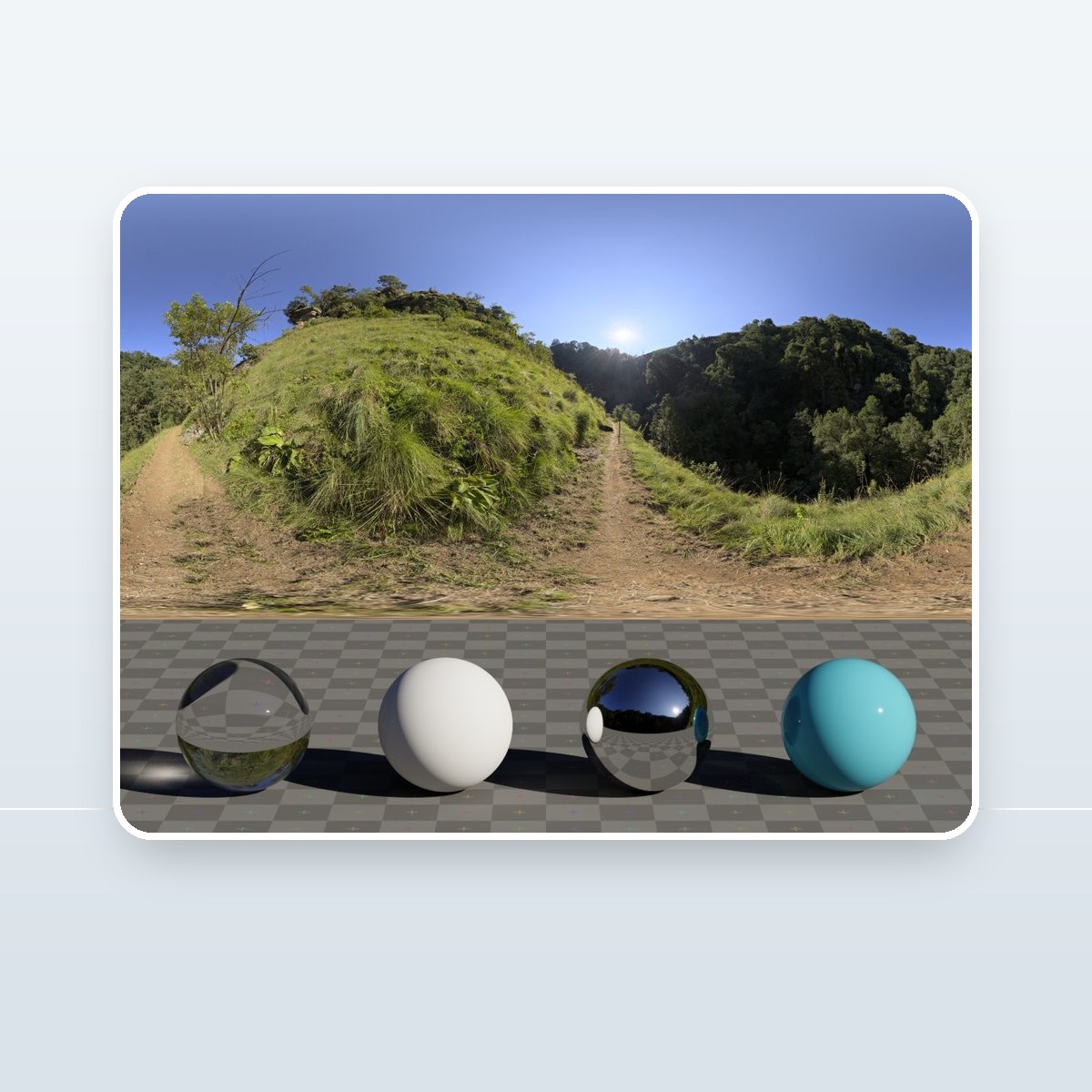 Cliffside HDRI preview