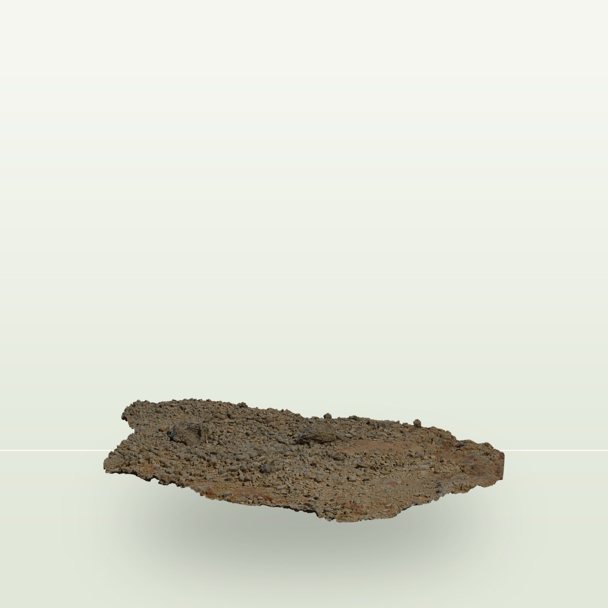 Coast Land Rocks 04 3D Model preview