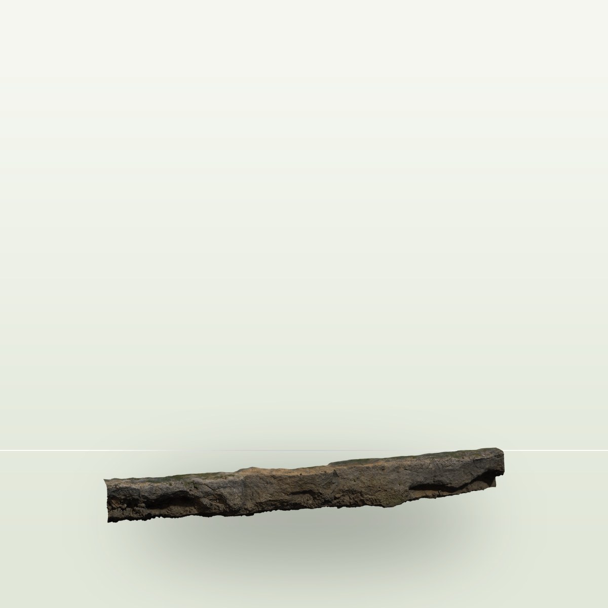 Coastal Cliff 01 3D Model preview