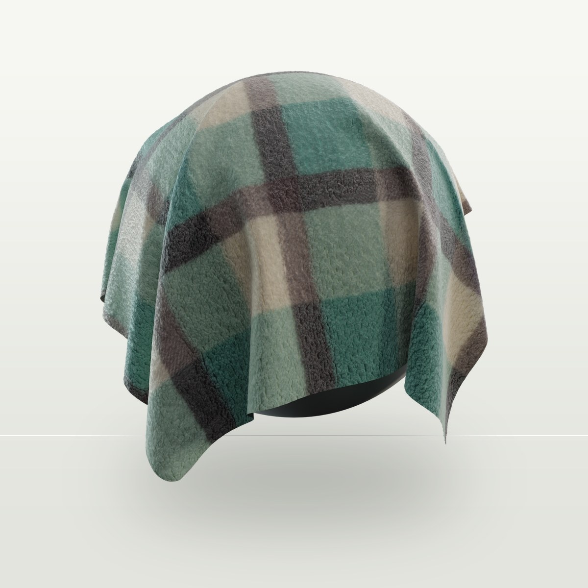 Curly Teddy Checkered Texture preview