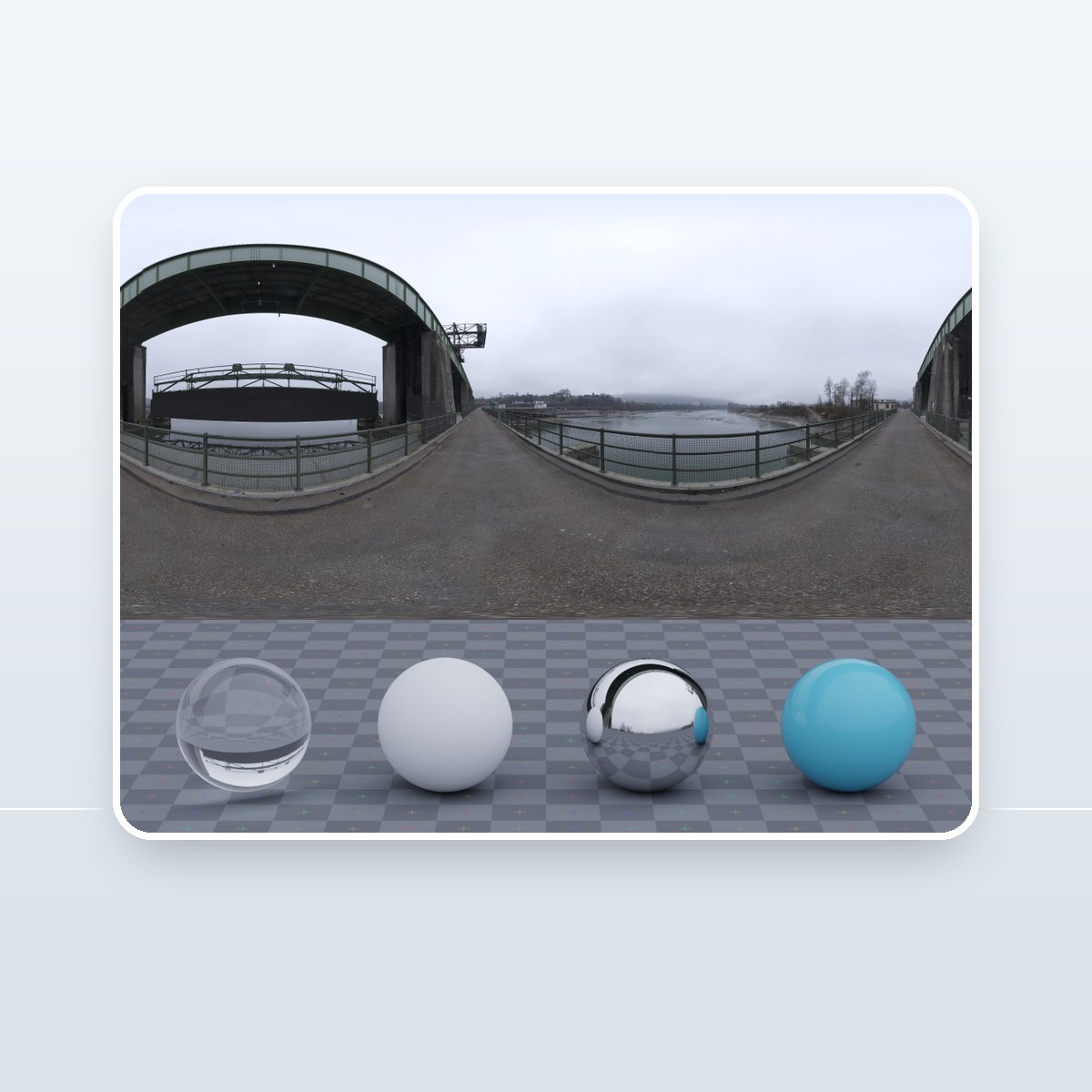 Dam Bridge HDRI preview