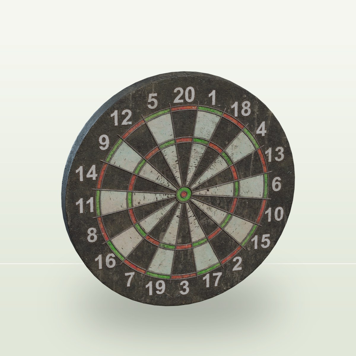 Dartboard 3D Model preview