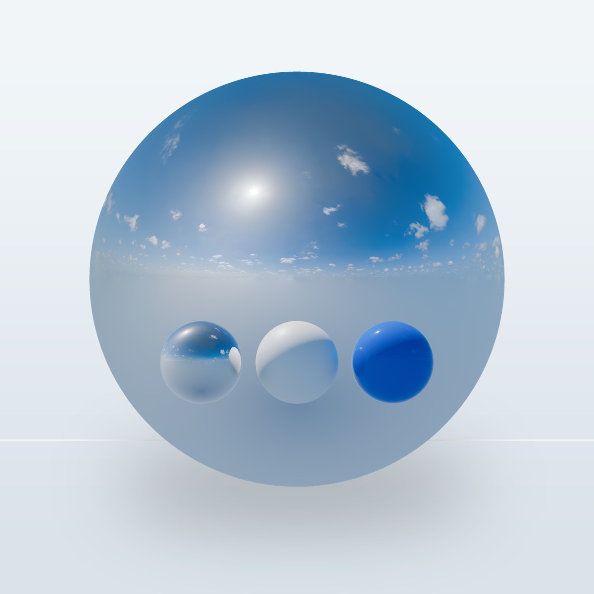 Day Sky HDRI 001 B preview