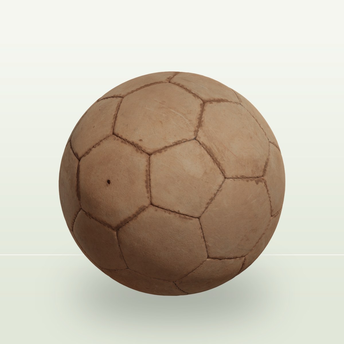 Dirty Football 3D Model preview