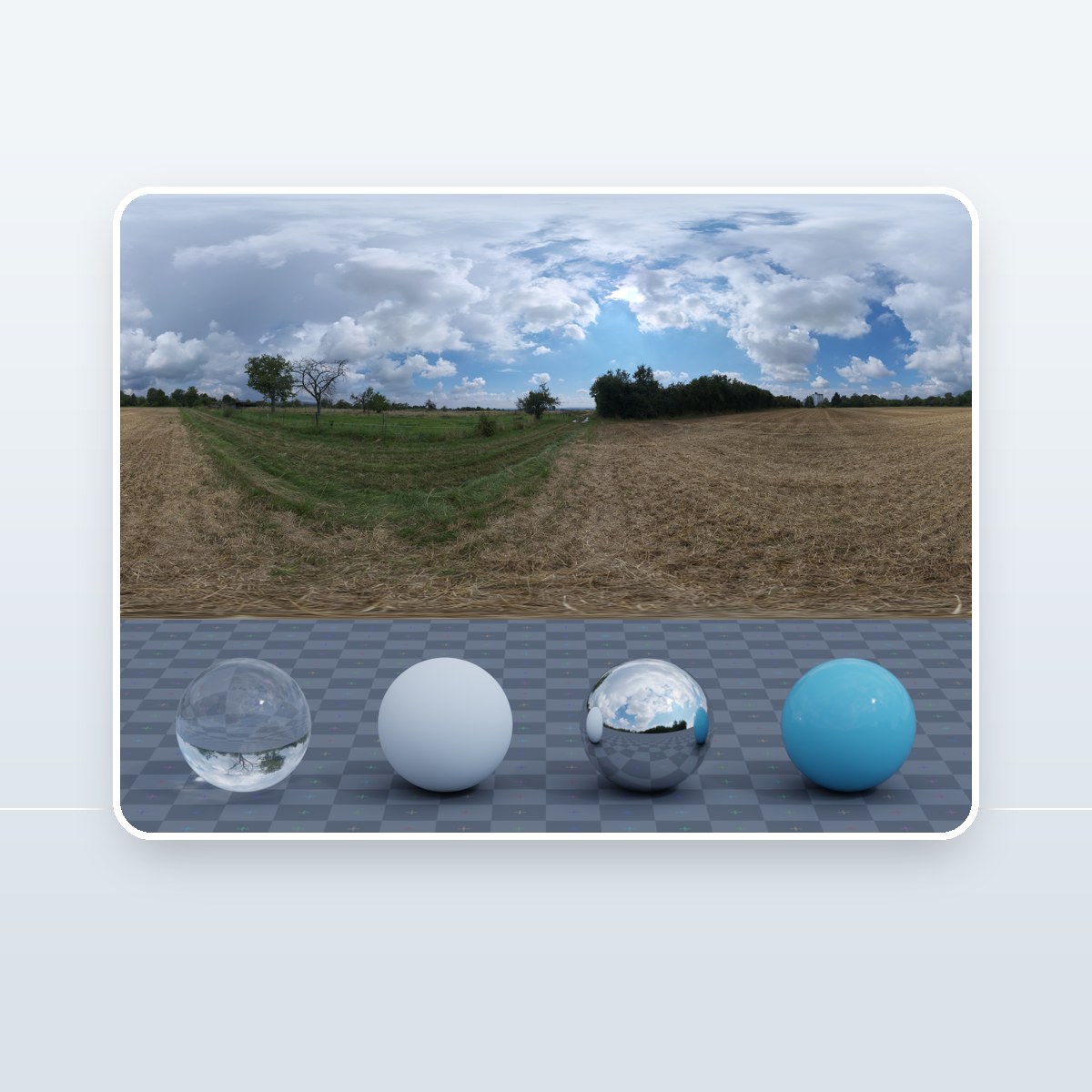 Dry Hay Field HDRI preview