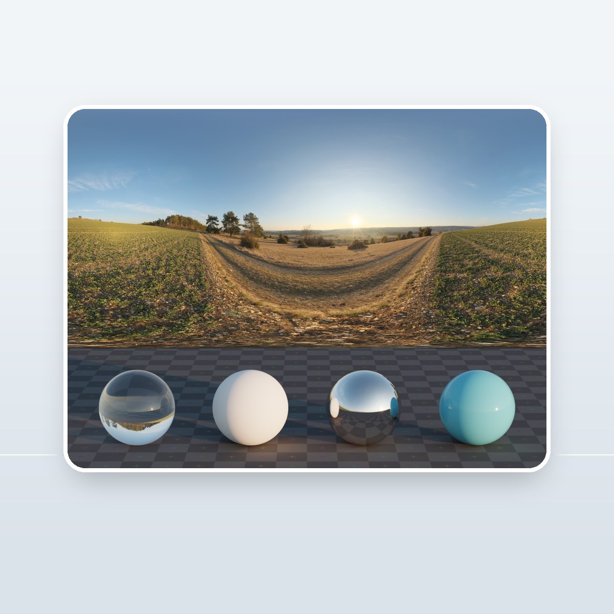 Ehingen Hillside HDRI preview