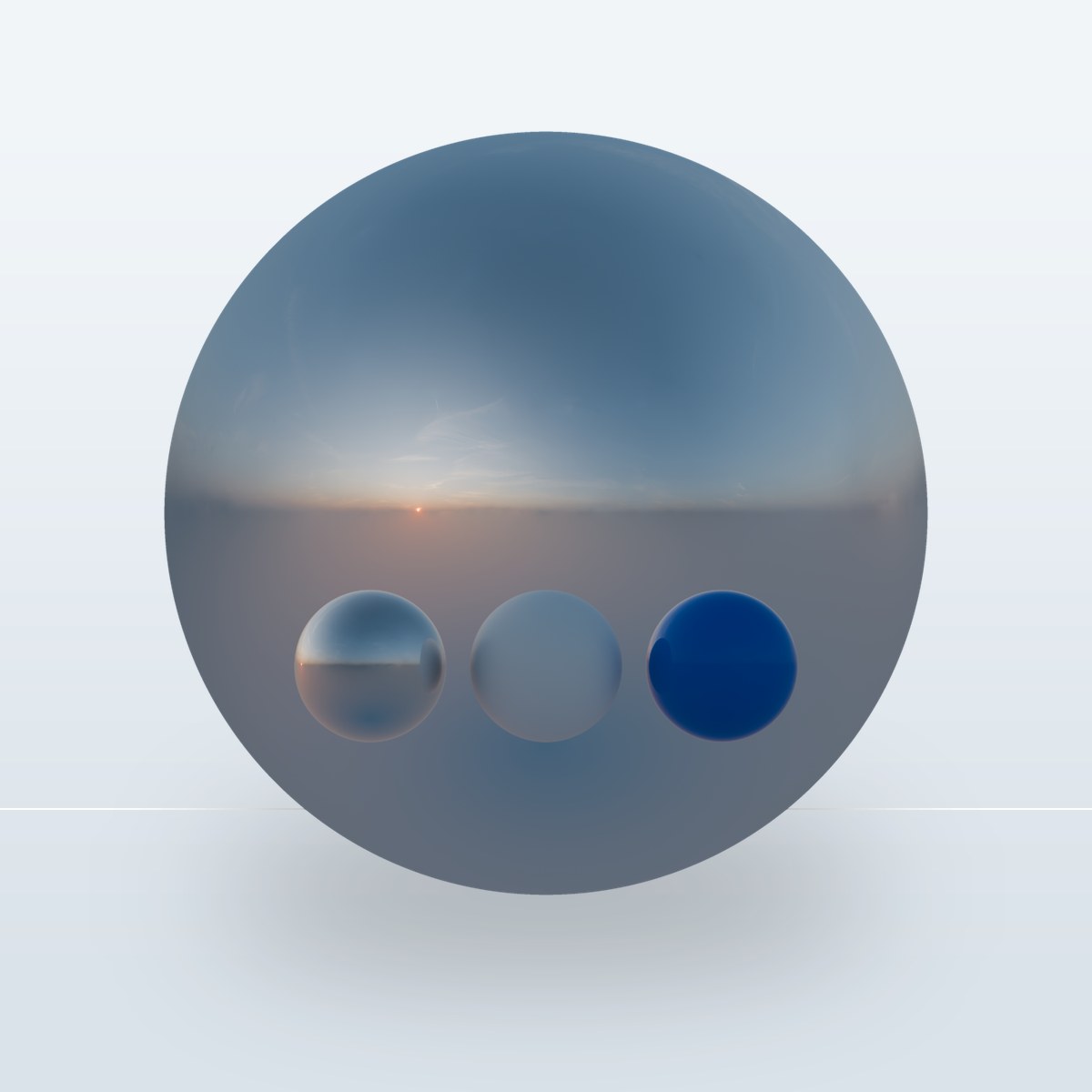 Evening Sky HDRI 002 B preview