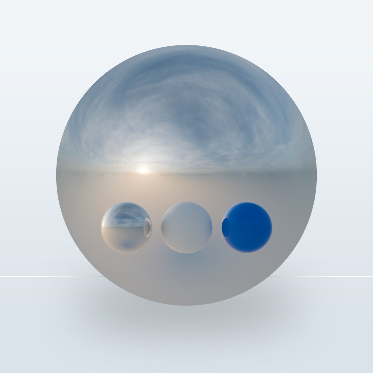 Evening Sky HDRI 006 B preview