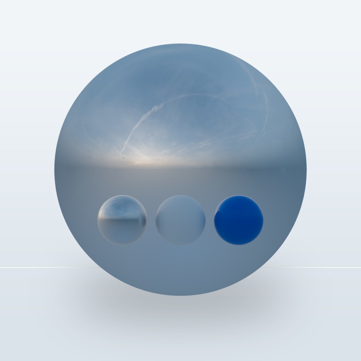 Evening Sky HDRI 008 B preview
