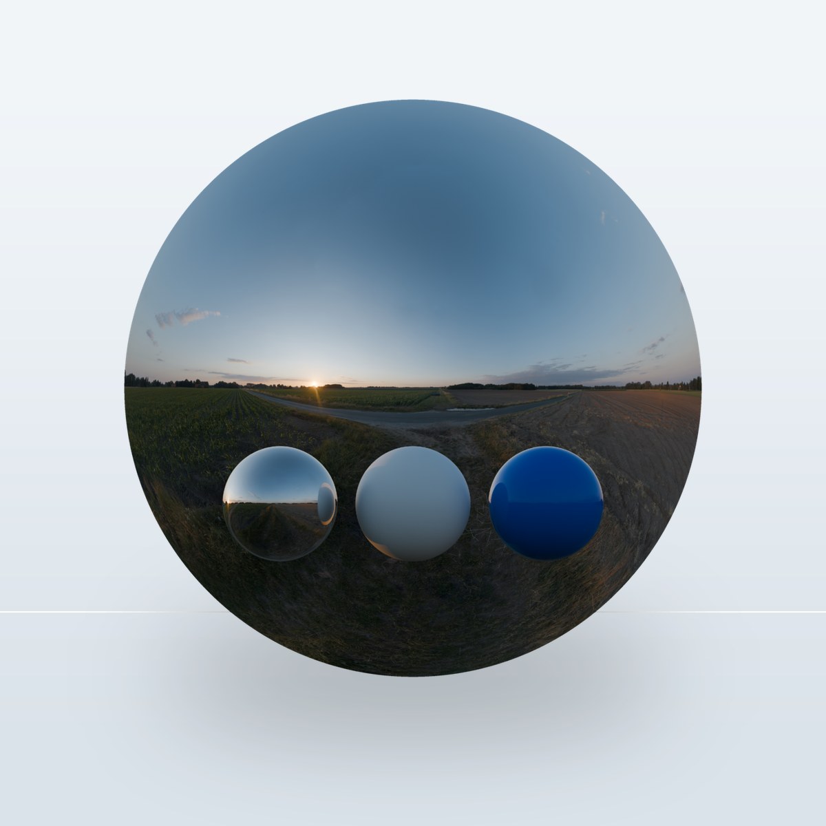 Evening Sky HDRI 009 A preview