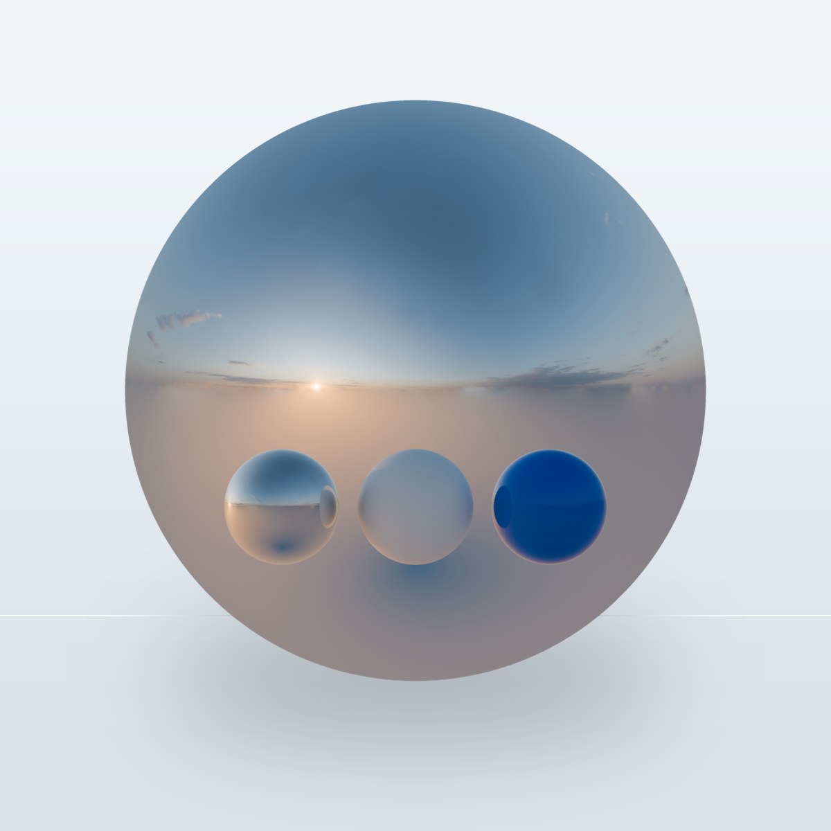 Evening Sky HDRI 009 B preview