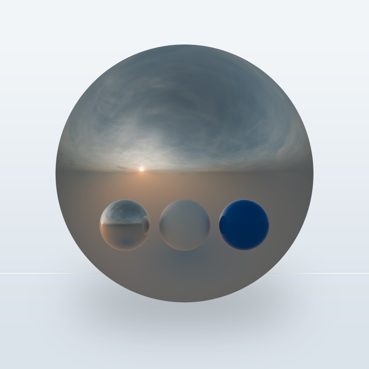 Evening Sky HDRI 011 B preview