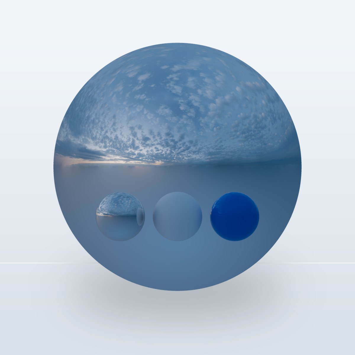 Evening Sky HDRI 017 B preview