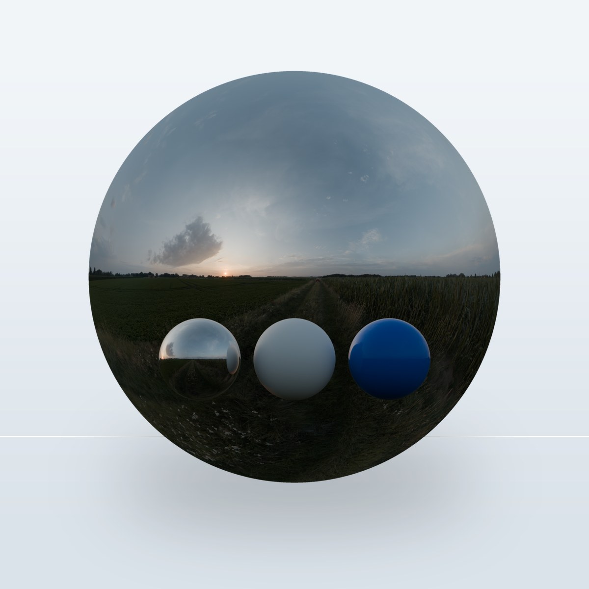 Evening Sky HDRI 020 A preview