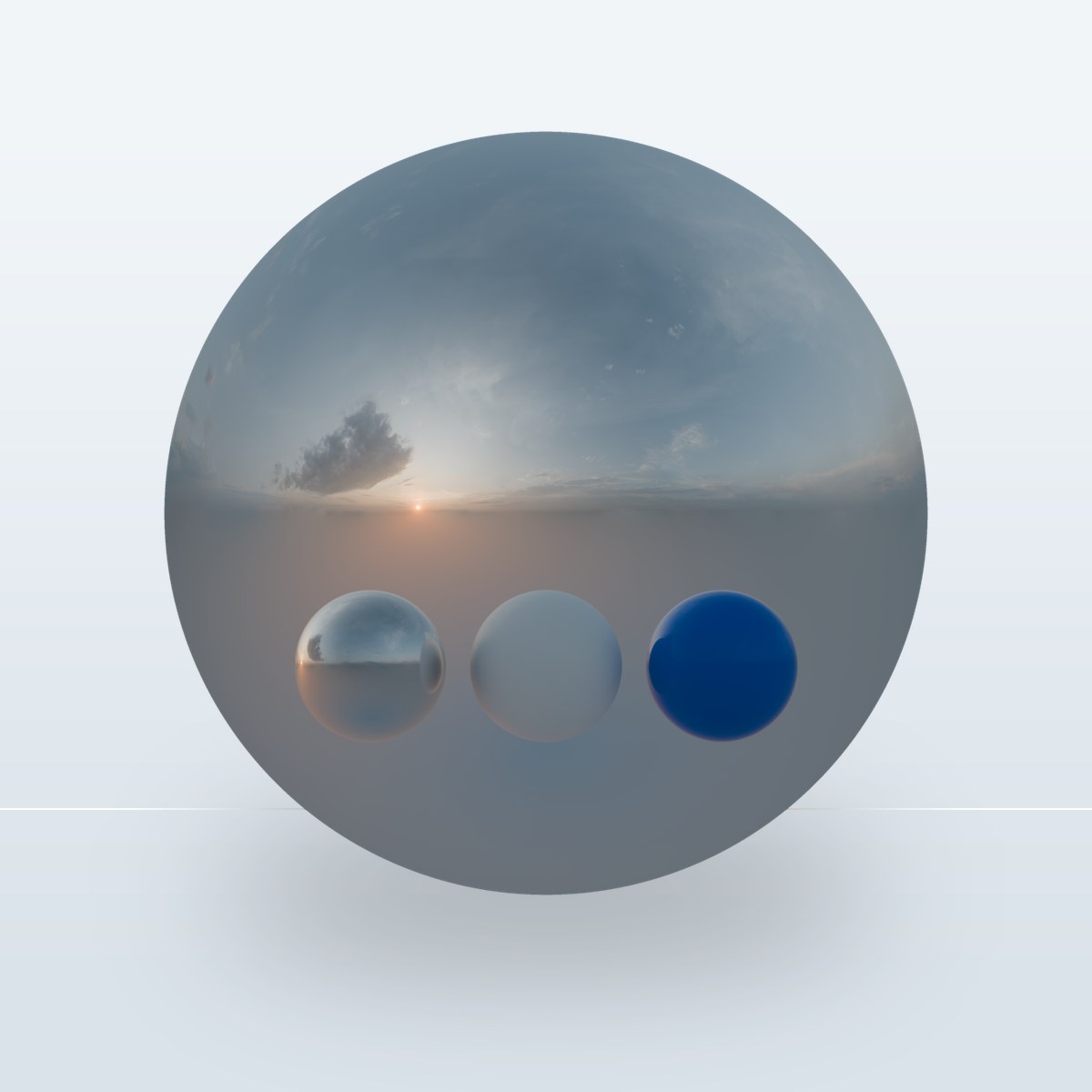 Evening Sky HDRI 020 B preview
