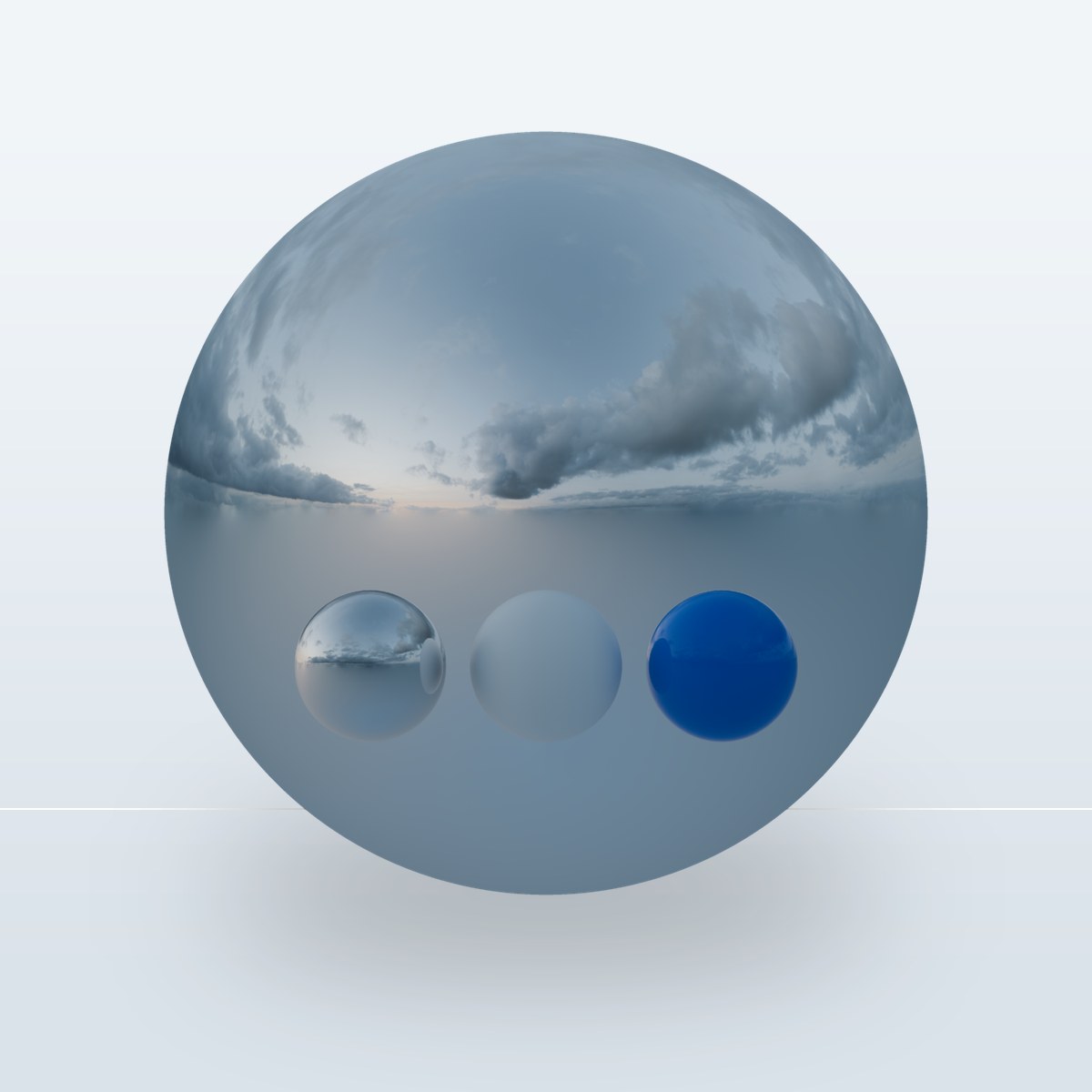 Evening Sky HDRI 026 B preview