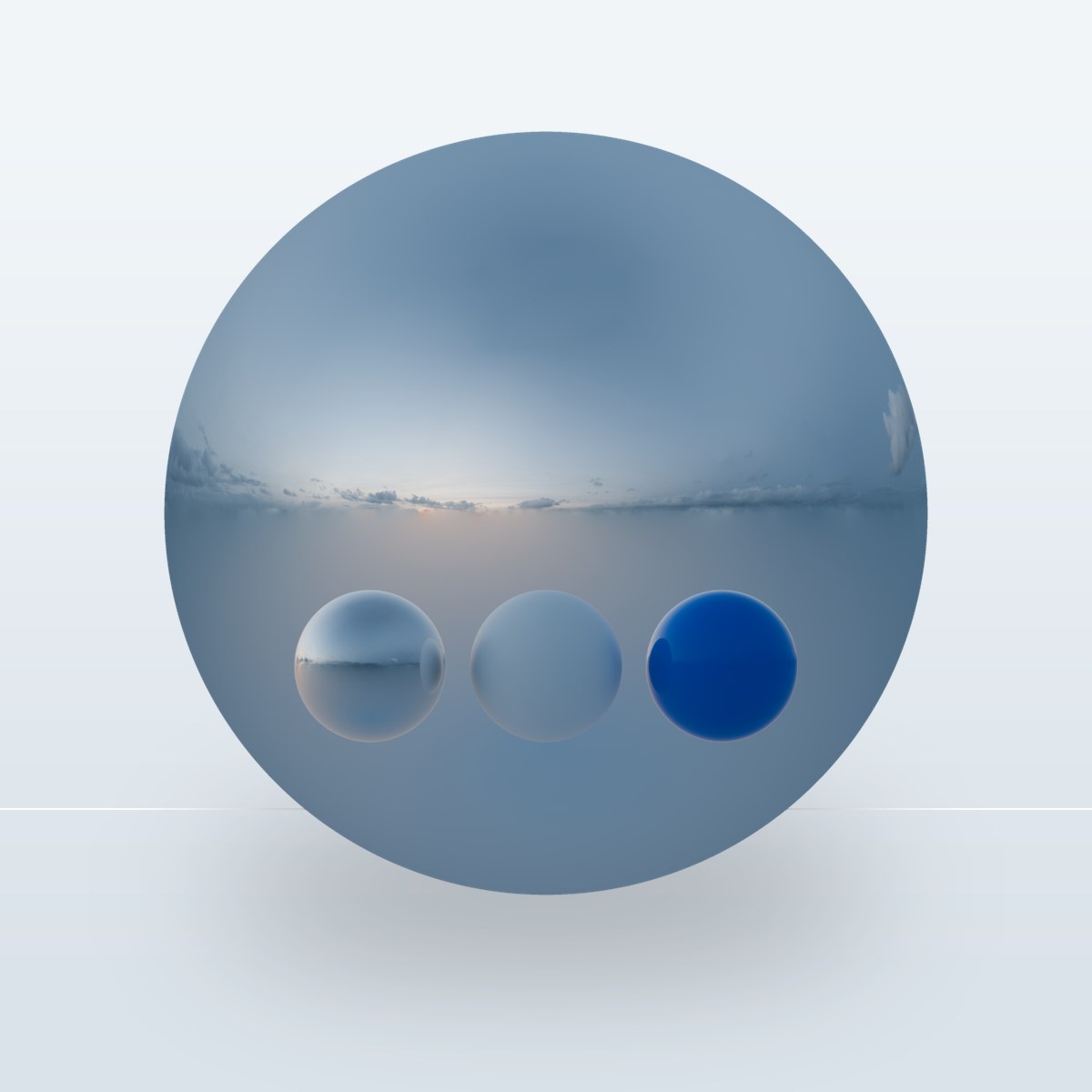 Evening Sky HDRI 027 B preview