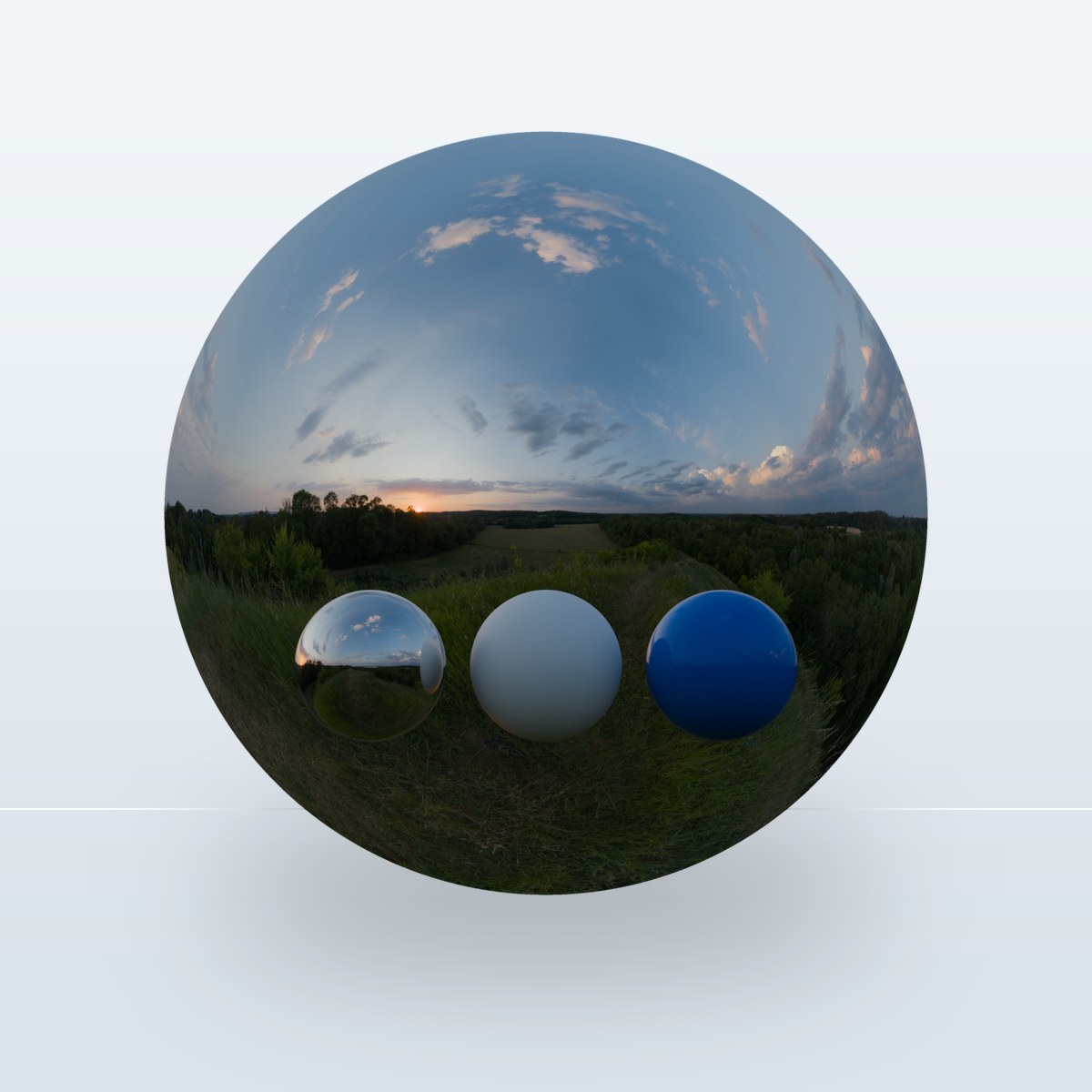 Evening Sky HDRI 046 A preview