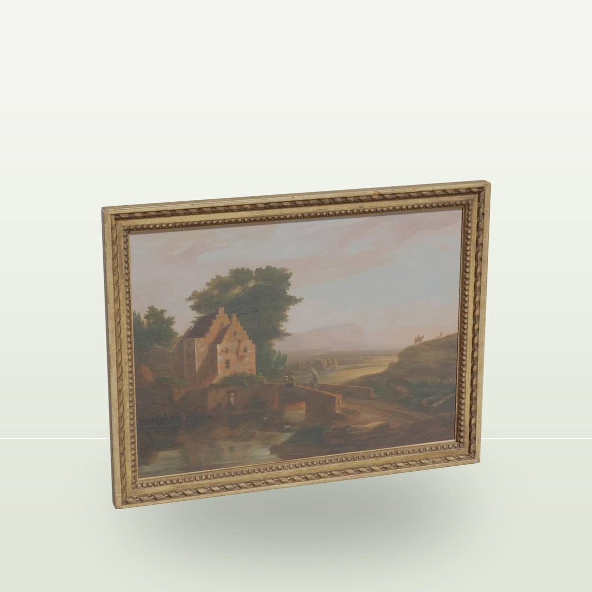 Fancy Picture Frame 01 3D Model preview