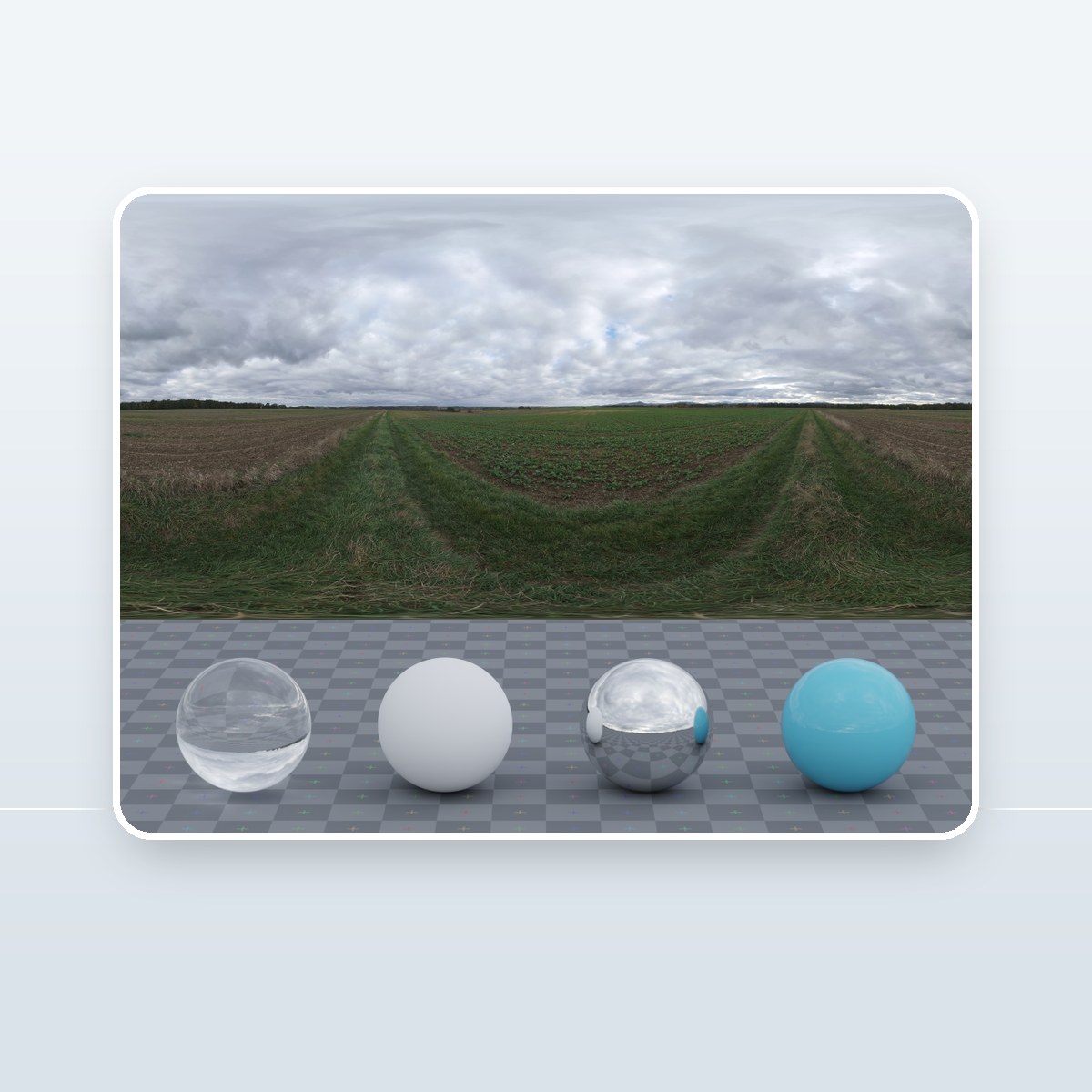 Farmland Overcast HDRI preview