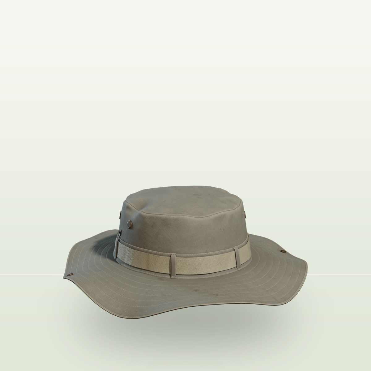 Fishermans Hat 3D Model preview