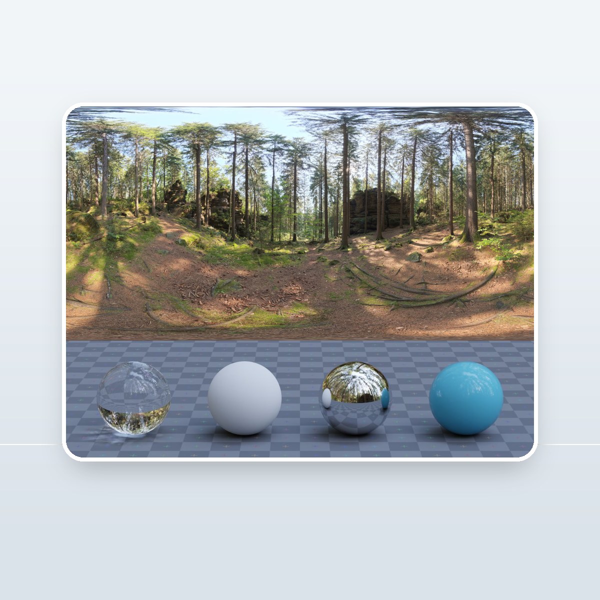 Forest Slope HDRI preview