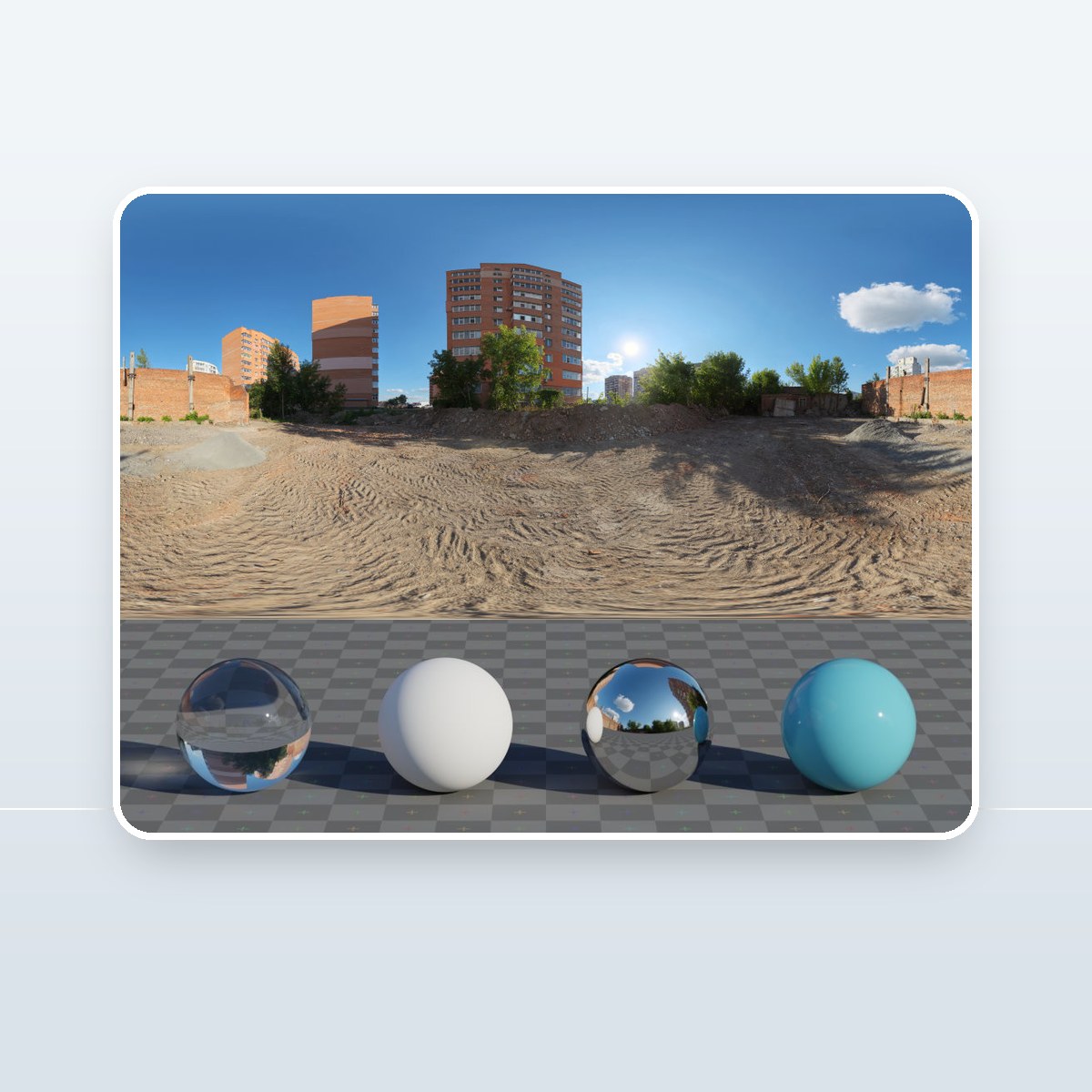 Future Parking HDRI preview