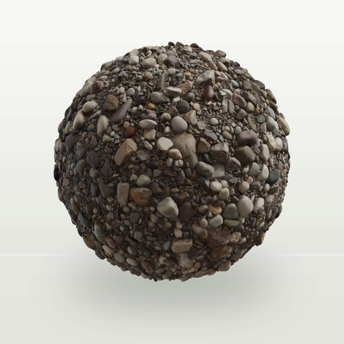 Ganges River Pebbles Texture preview