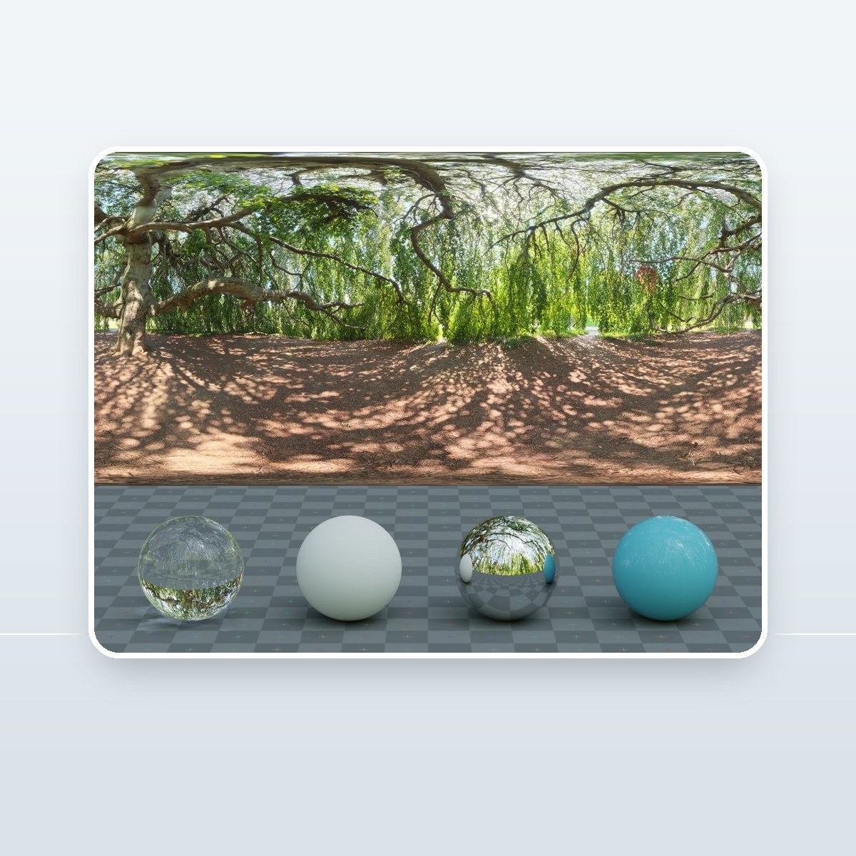 Green Sanctuary HDRI preview