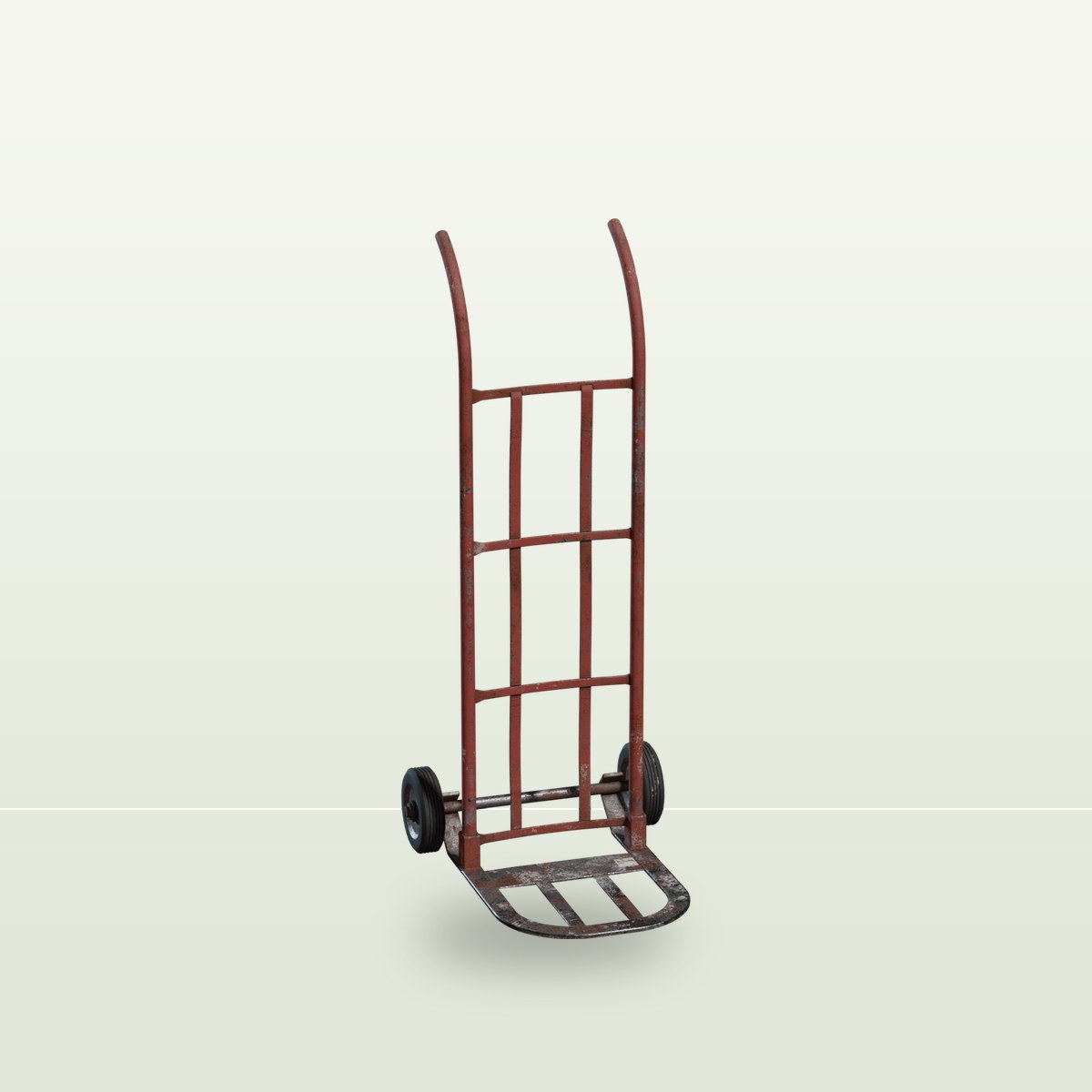 Hand Truck 3D Model preview