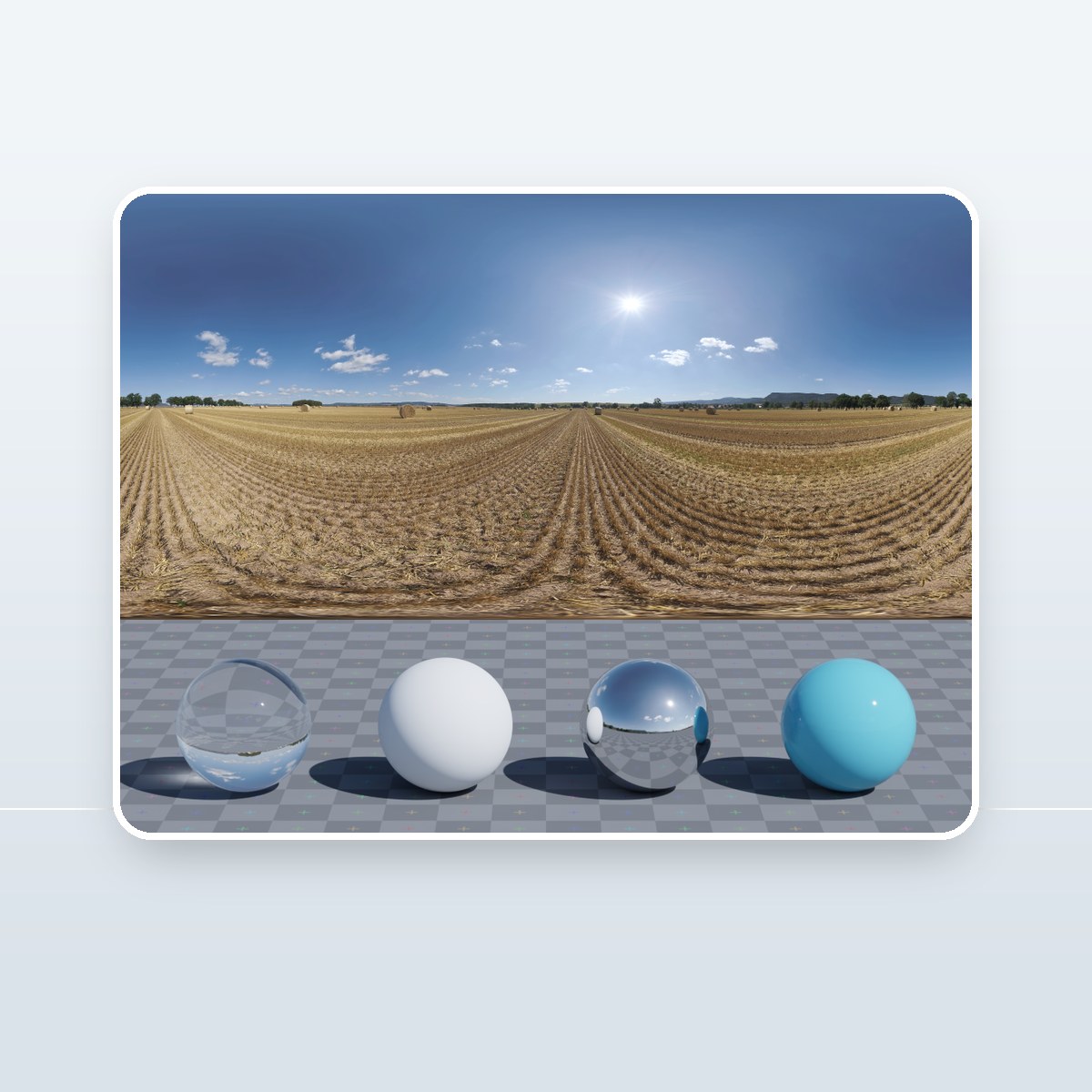 Hay Bales HDRI preview
