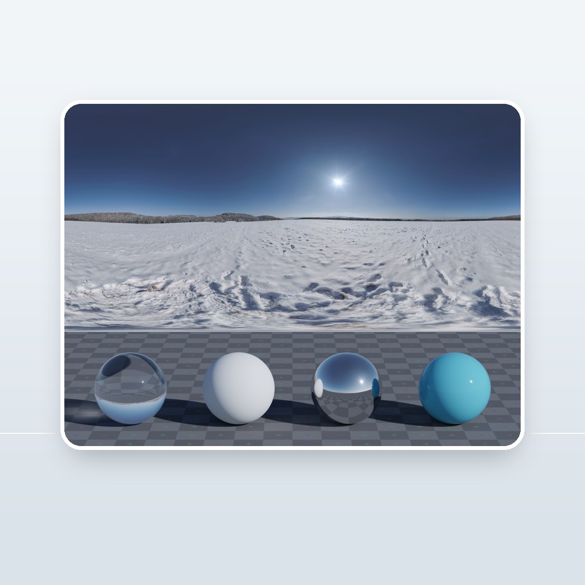Horn-koppe Snow HDRI preview