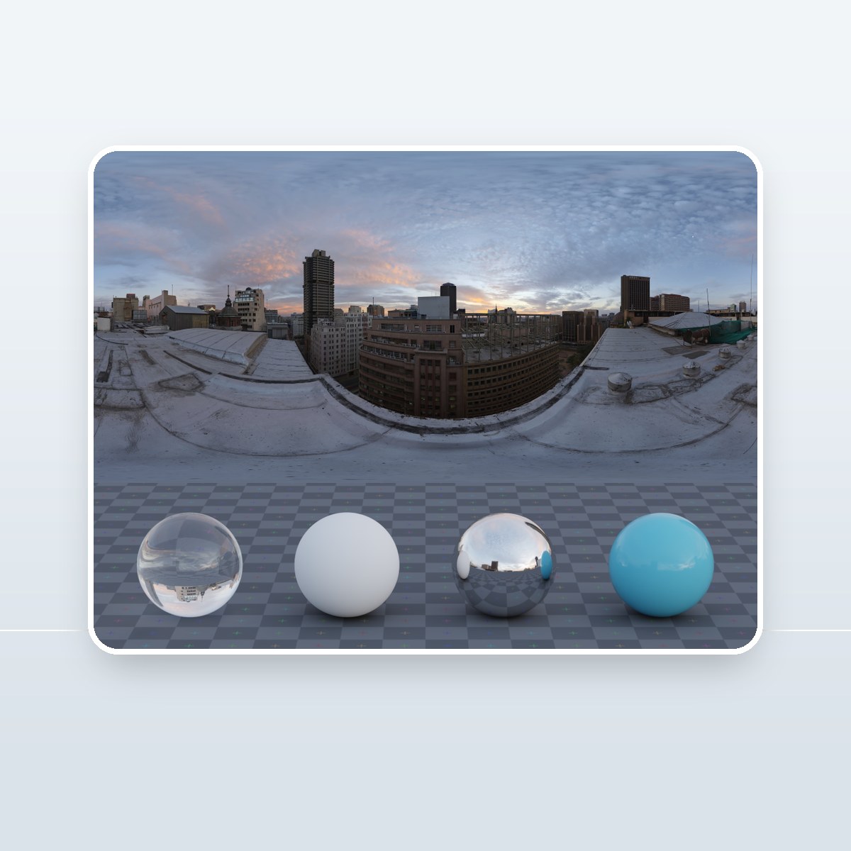 Joburg Central Sunset HDRI preview